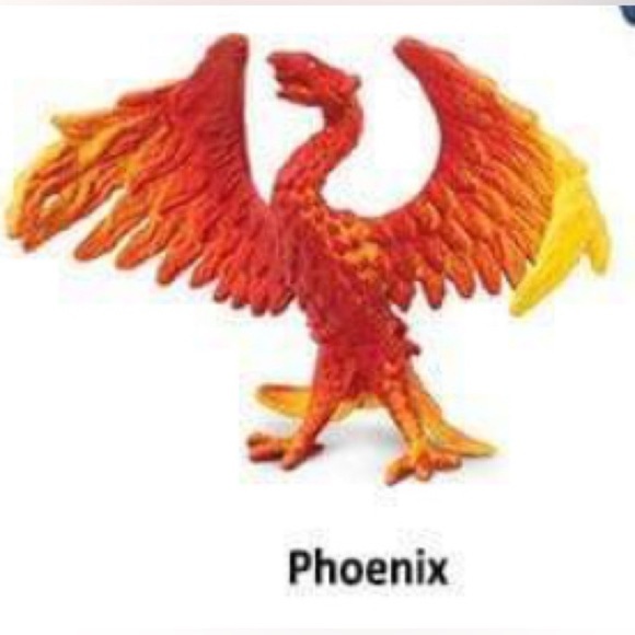 2 Mythical Realms Toob Toys - Phoenix and Chimera - Picture 2 of 7